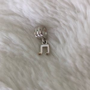 Pandora music note charm